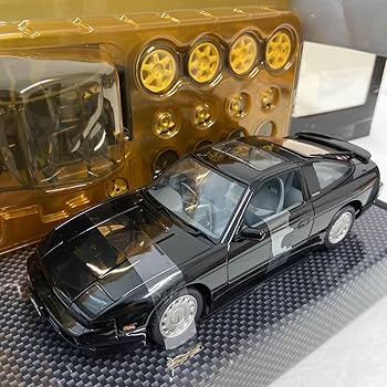 Amazon | アオシマ DISM 1/24 NISSAN 180SX RS13 Black 前期型 1990年