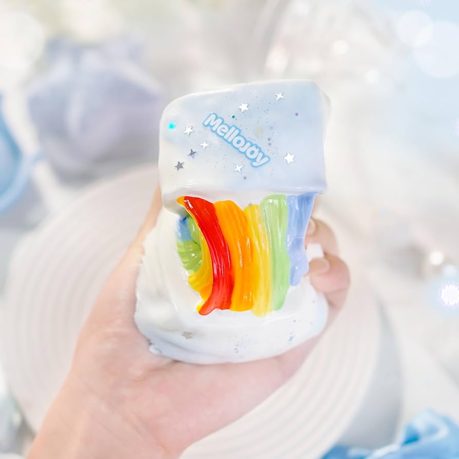 Amazon | Mellojoy - 伸びるチーズ スクイーズトイ ブラインドボックス