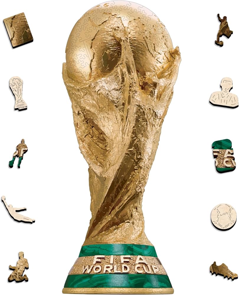 Amazon.com: Official FIFA World Cup 2026 Edition Trophy Puzzles