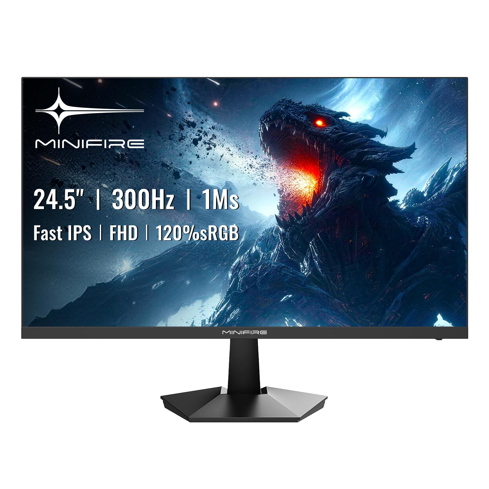 Amazon.co.jp: Minifire ゲーミングモニター24.5インチ/300Hz/180Hz