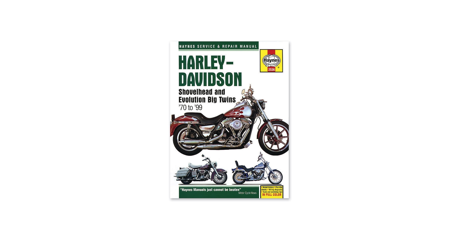 Harley-Davidson Shovelhead and Evolution Big Twins '70 to '99