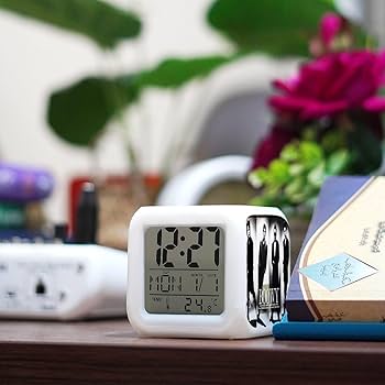 Amazon.co.jp: 目覚まし時計 ボウイ Boowy Boøwy めざまし時計