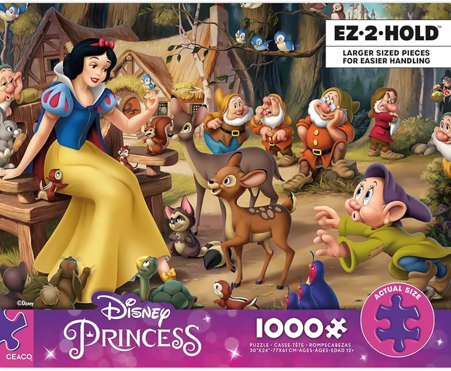 Amazon.co.jp: Ceaco - ディズニープリンセス - 白雪姫 - 1000 特大