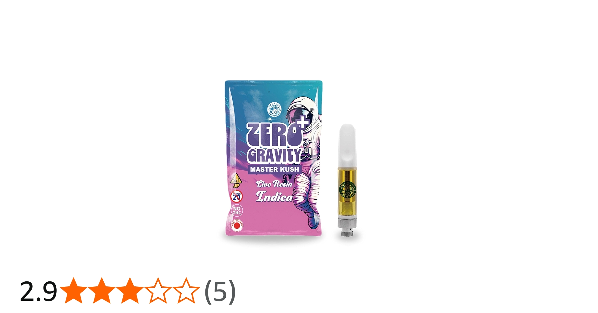 Amazon | CRDPリキッド 60% 1ml ゼログラビティ+ Weedyyz 通販限定