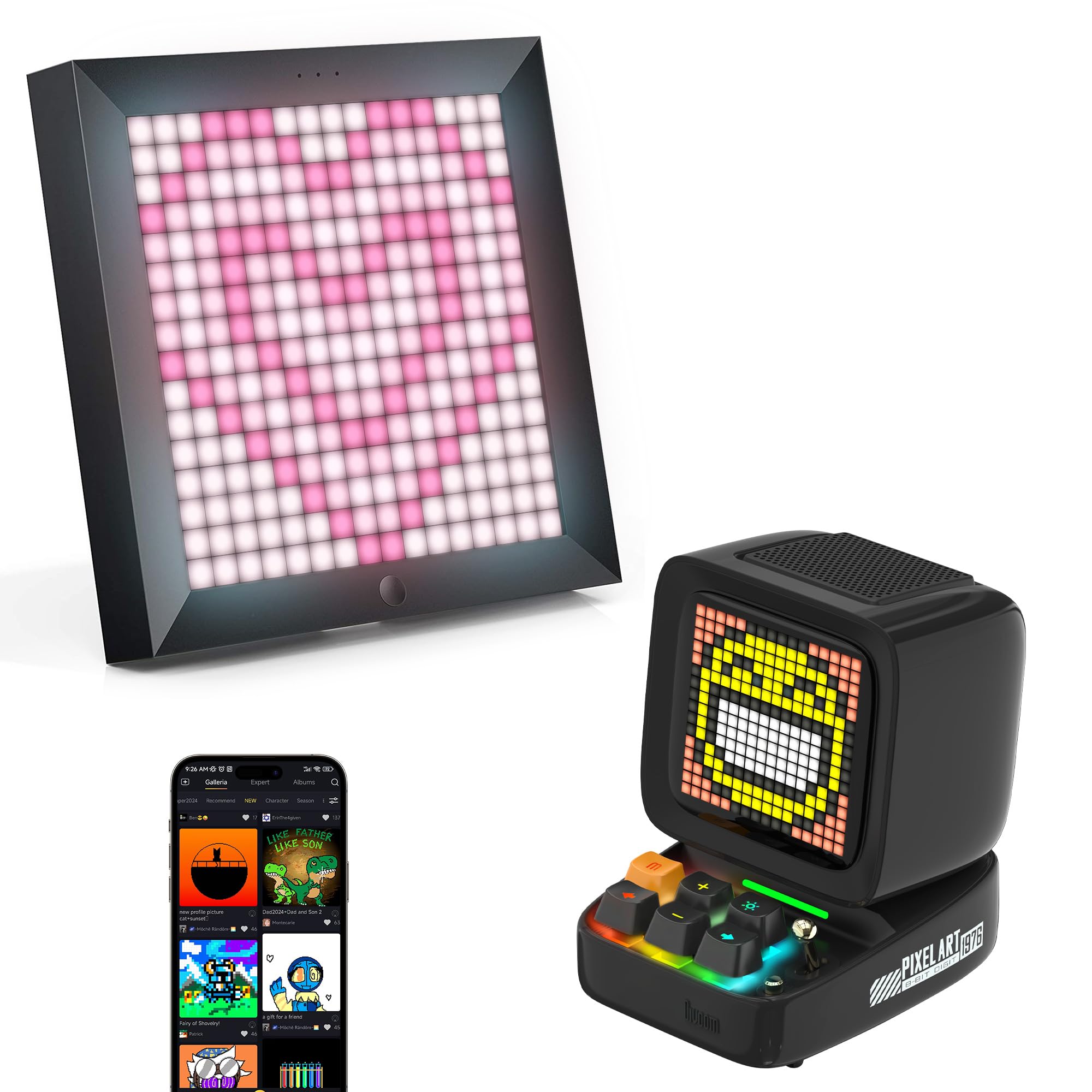 Amazon.com : Divoom Pixoo Pixel Art Display & Ditoo Pro Retro