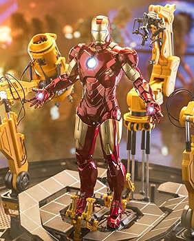 ZDtoys アイアンマン MK6 フィギュア スーツガントリー セット 中動