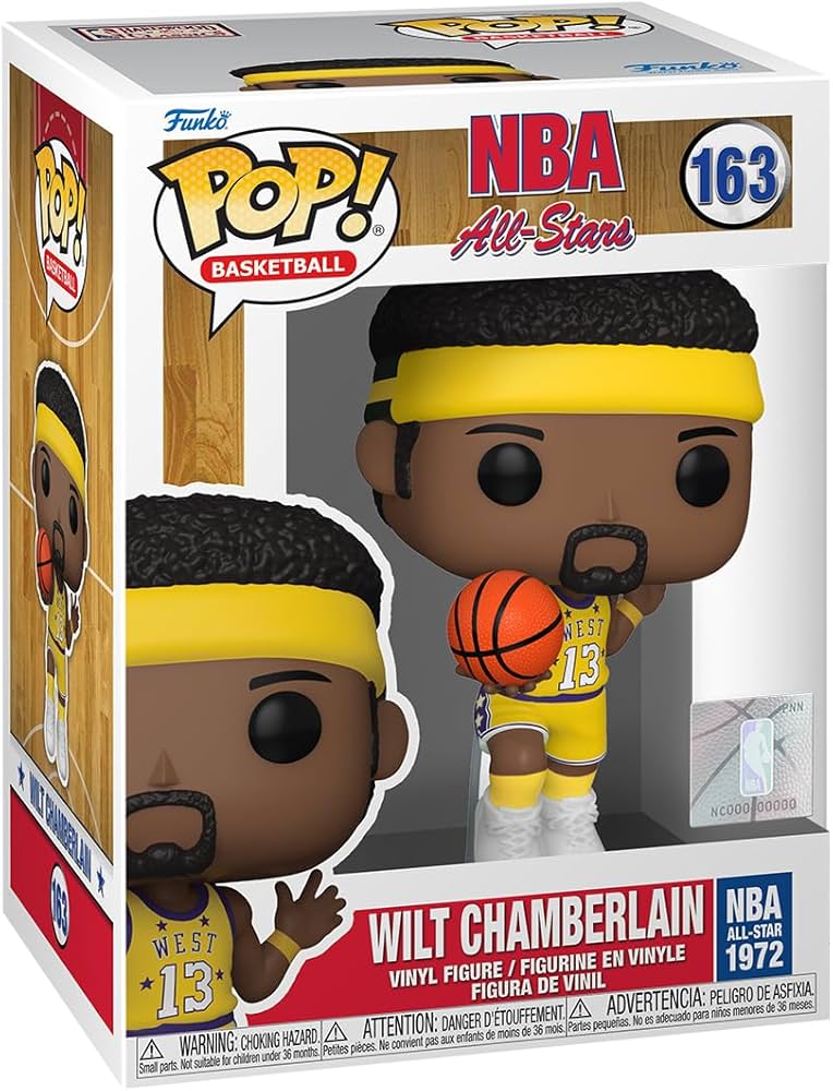 Amazon.com: Funko POP! NBA Legends - Wilt Chamberlain - (1973