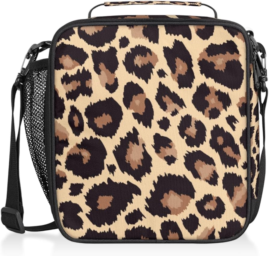Amazon.com: Pardick Leopard Lunch Box for Kids,Students Leopard