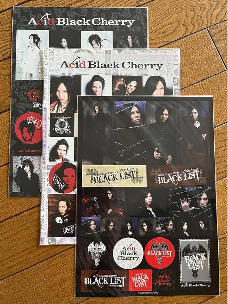 Amazon | Acid Black Cherry アシッドブラックチェリー ステッカー 3枚