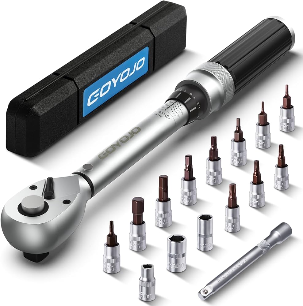 Amazon | GOYOJO トルクレンチ プレセット型 16点セット 差込角(1/4