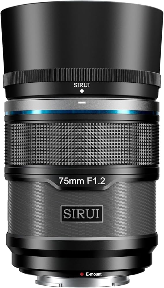 Amazon.com : SIRUI Sniper 75mm Autofocus Lens, F1.2 Telephoto APS
