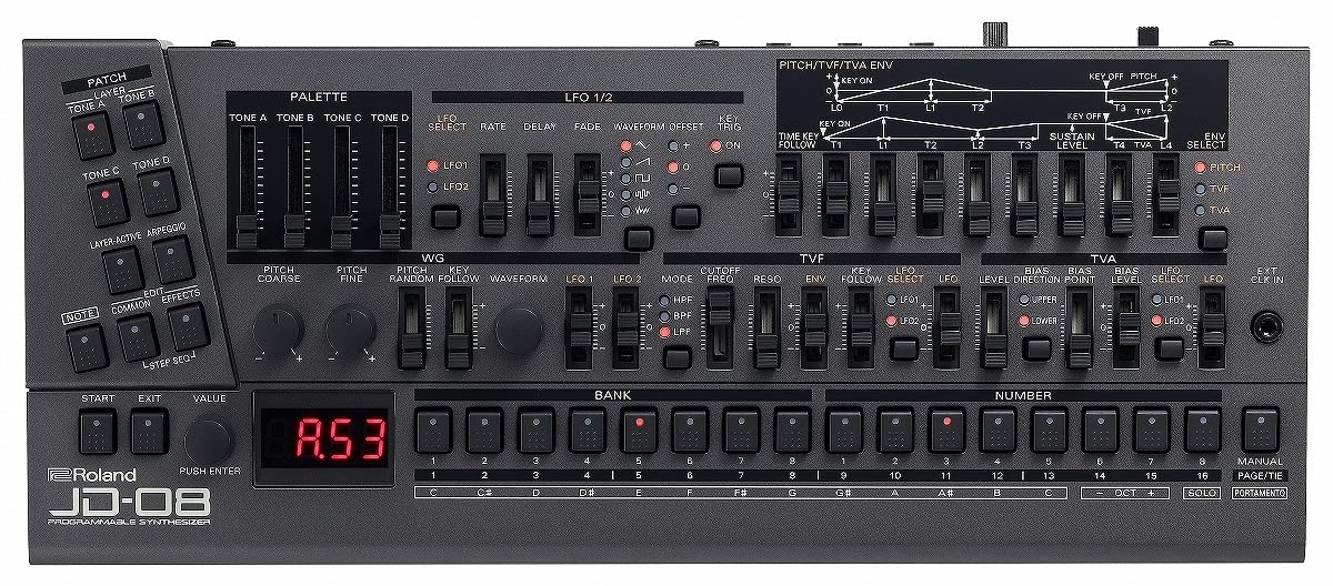 Amazon.co.jp: Roland ローランド/JD-08 Boutique【K-25mセット