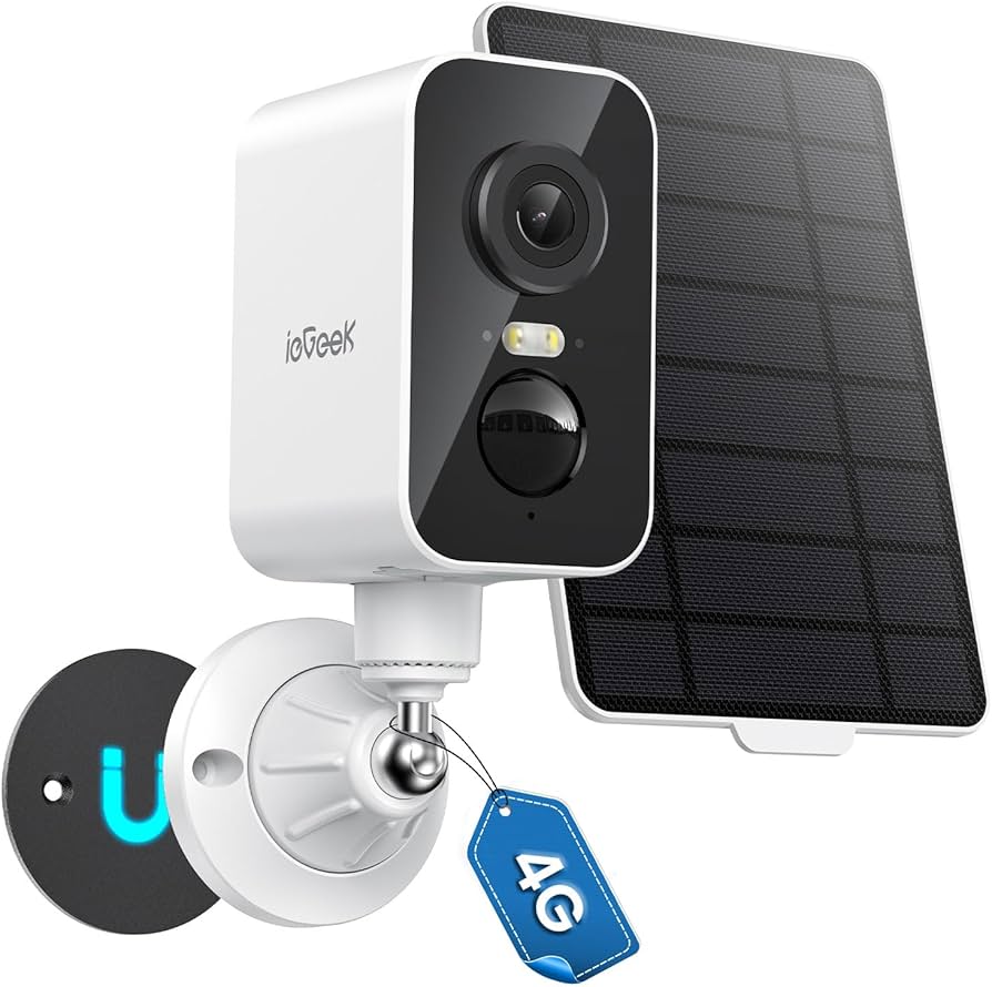 Amazon.com : ieGeek 4G LTE Cellular Security Camera Wireless