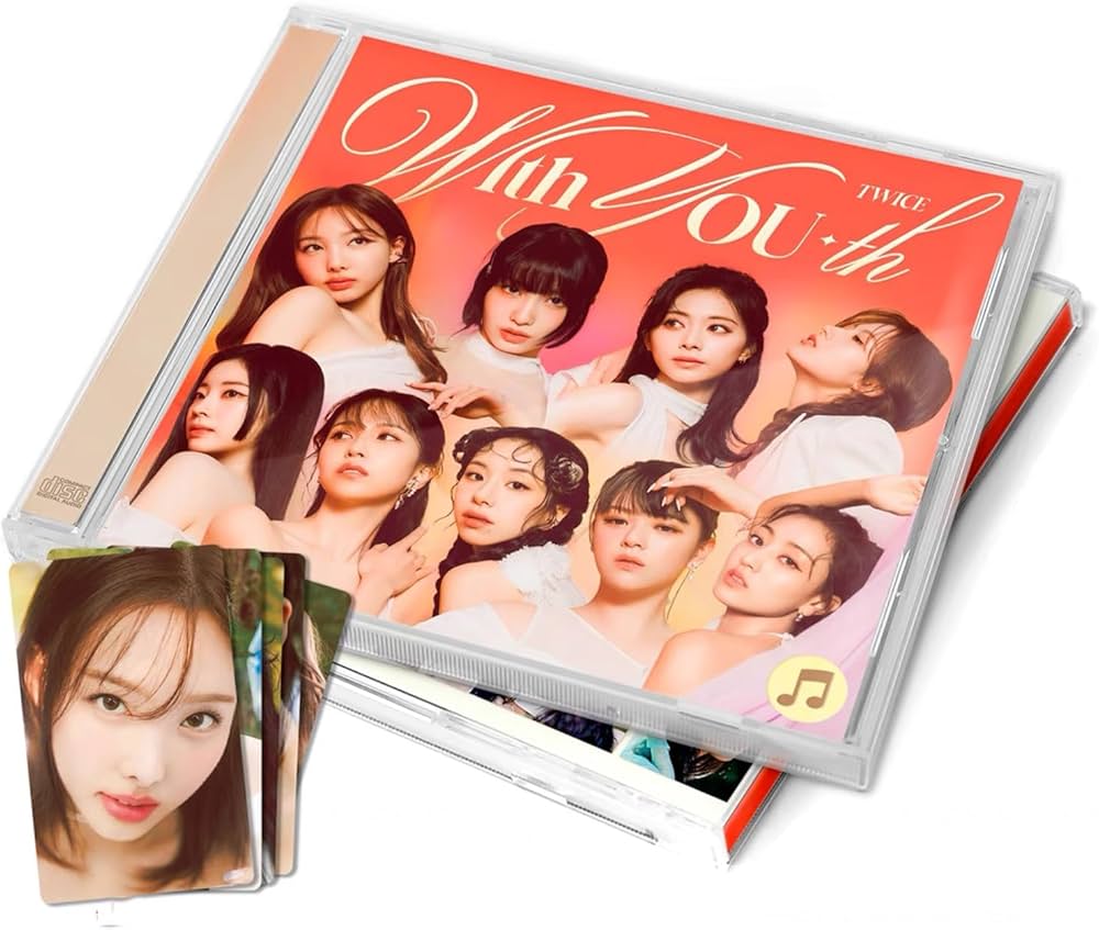 Amazon.co.jp: TWICE CD 2024 最新 全40曲 新曲MV 完全版 5枚のカード