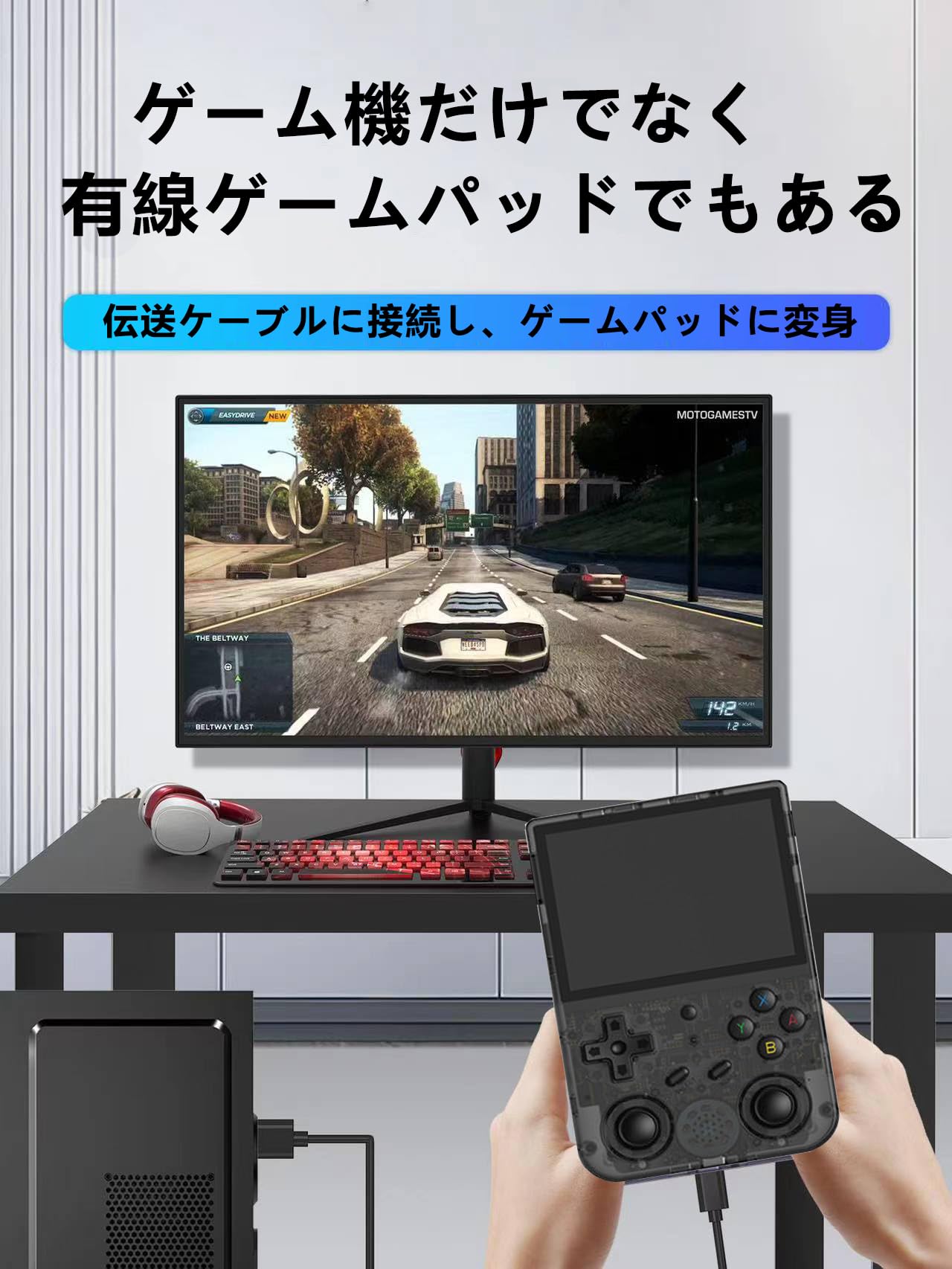 Amazon | ANBERNIC RG353V LINUXシステムのみ搭載 RG3566 Whatsko