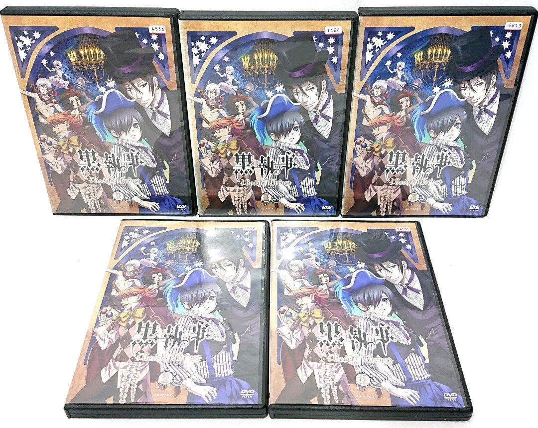 黒執事 1期~3期+OVA+映画 レンタルDVD アニメ 全巻セット 【公式通販】