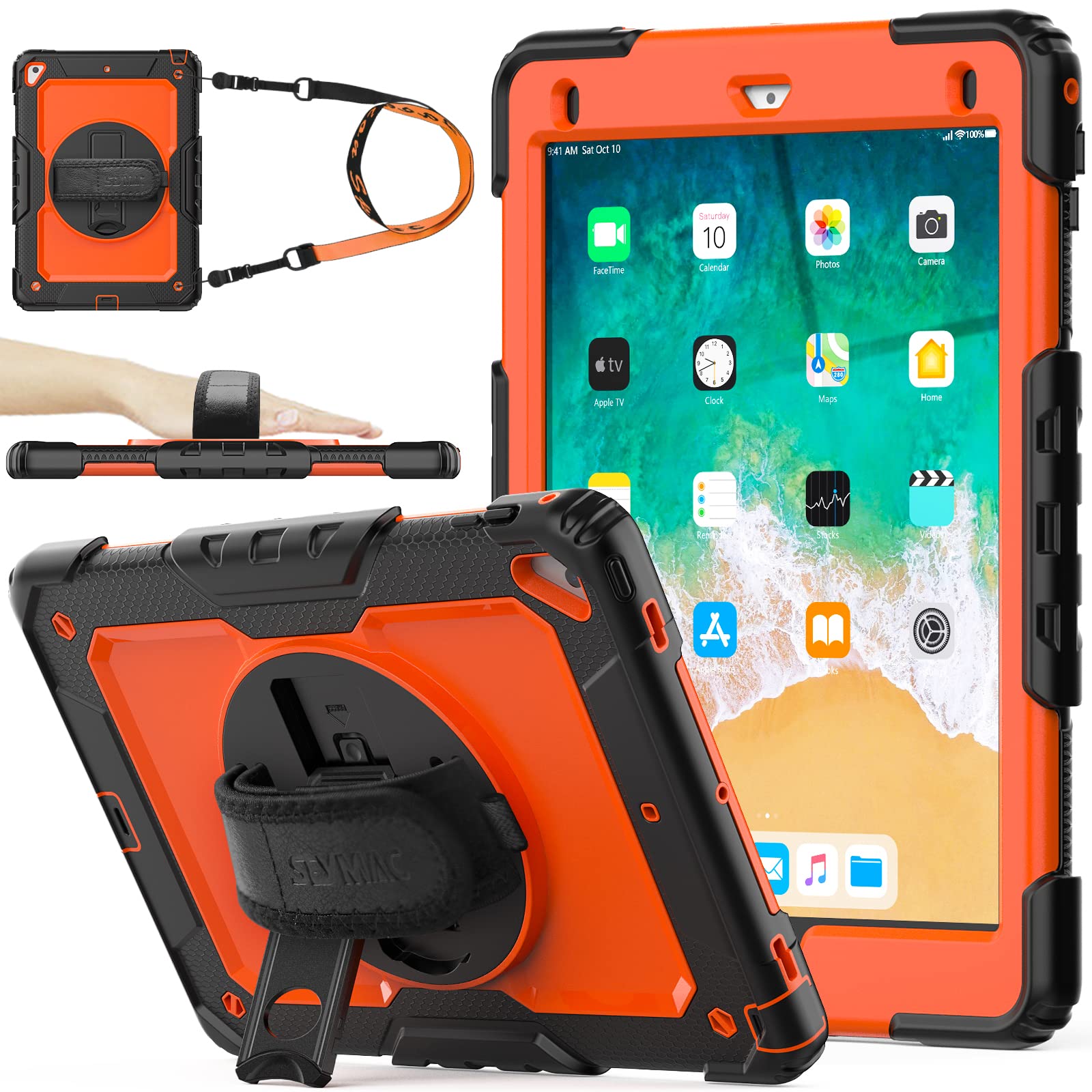Amazon.com: SEYMAC stock Case for iPad 6th / 5th Generation Case