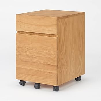 Amazon.co.jp: 無印良品 木製デスク・キャビネット・上置きセット