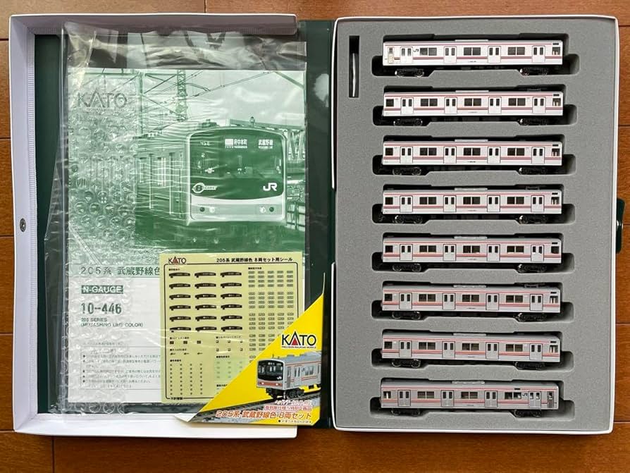 Amazon.co.jp: KATO 10-446 特別企画品 205系 武蔵野線色 8両セット