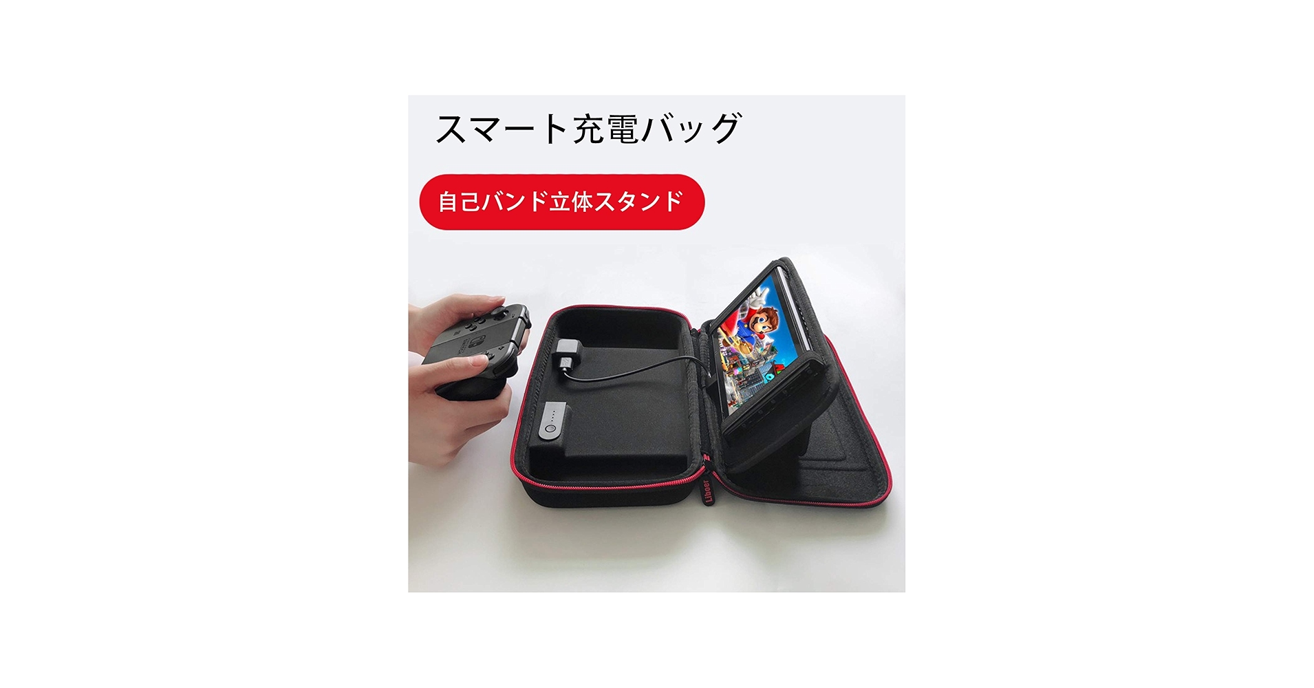 Amazon.co.jp: Nintendo Switch Lite対応-収納カバー内蔵10000 mAh電源