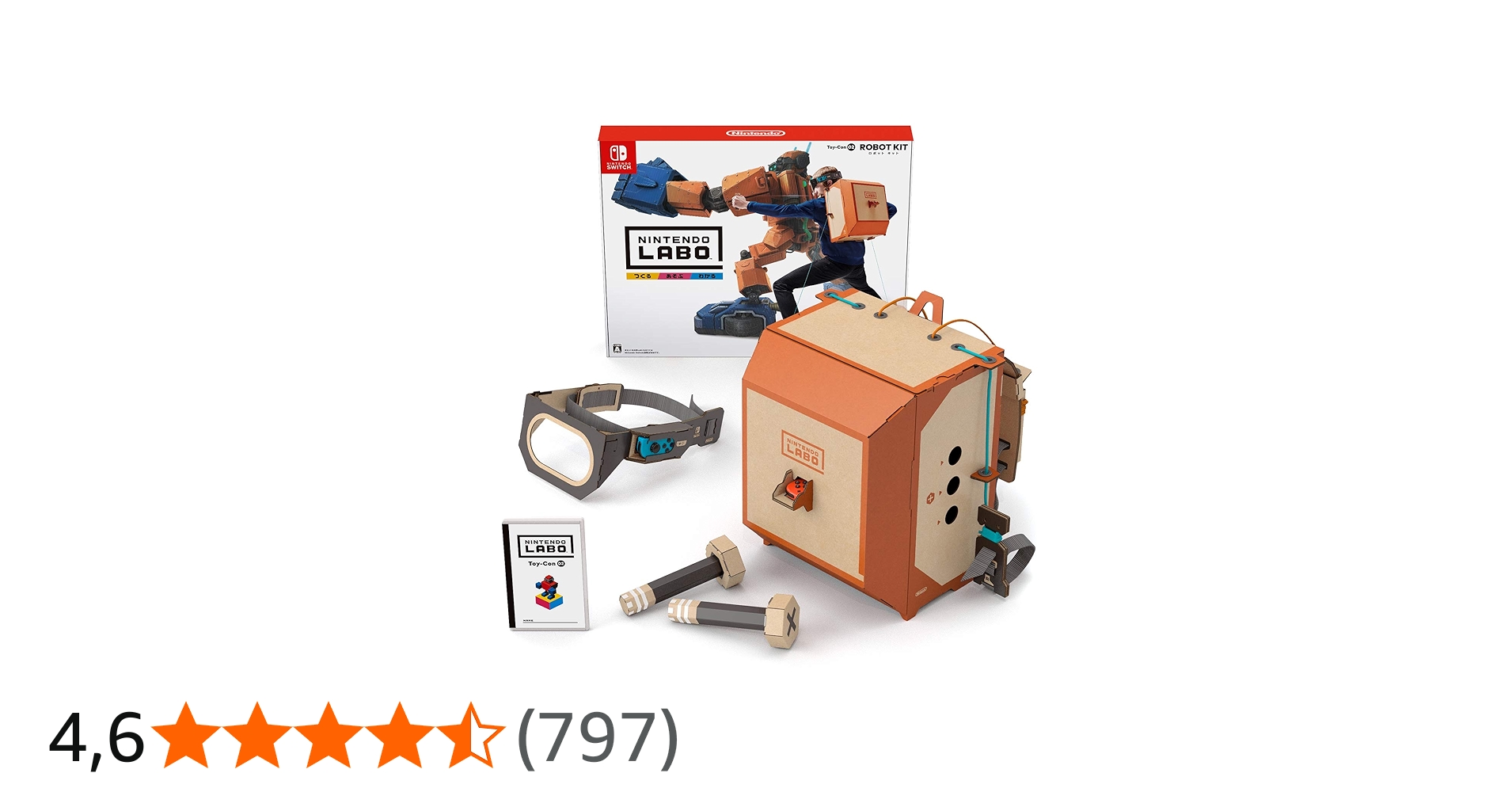 Nintendo Labo (ニンテンドー ラボ) Toy-Con 02: Robot Kit - Switch