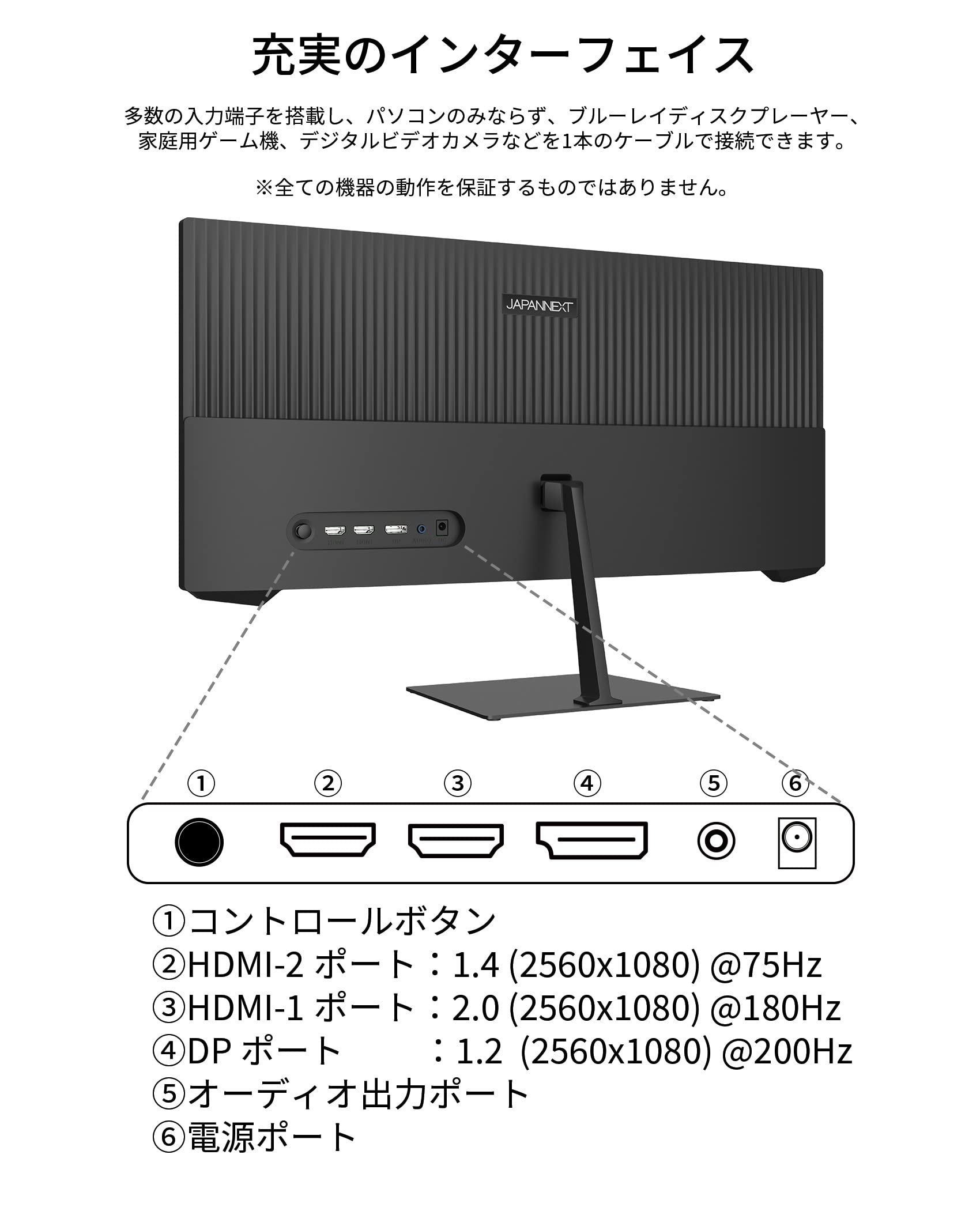 Amazon.co.jp: JAPANNEXT 23.3インチ ゲーミングモニター 200Hz 1ms