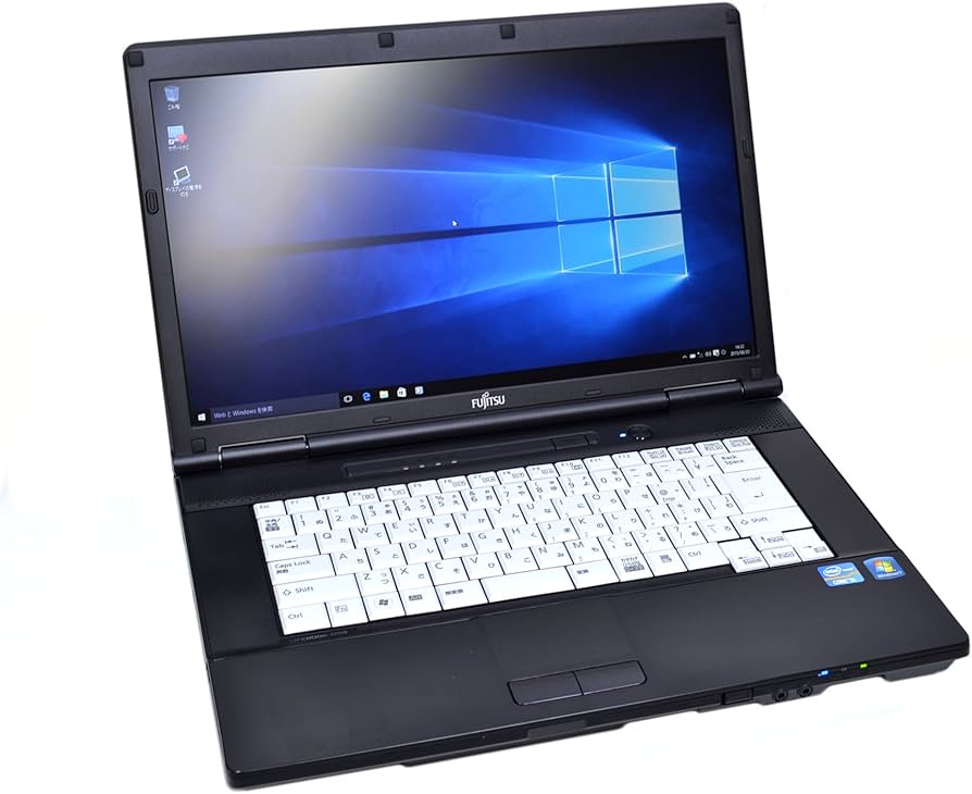 Amazon.co.jp: Windows10 15.6型HD+ 中古ノートパソコン 富士通
