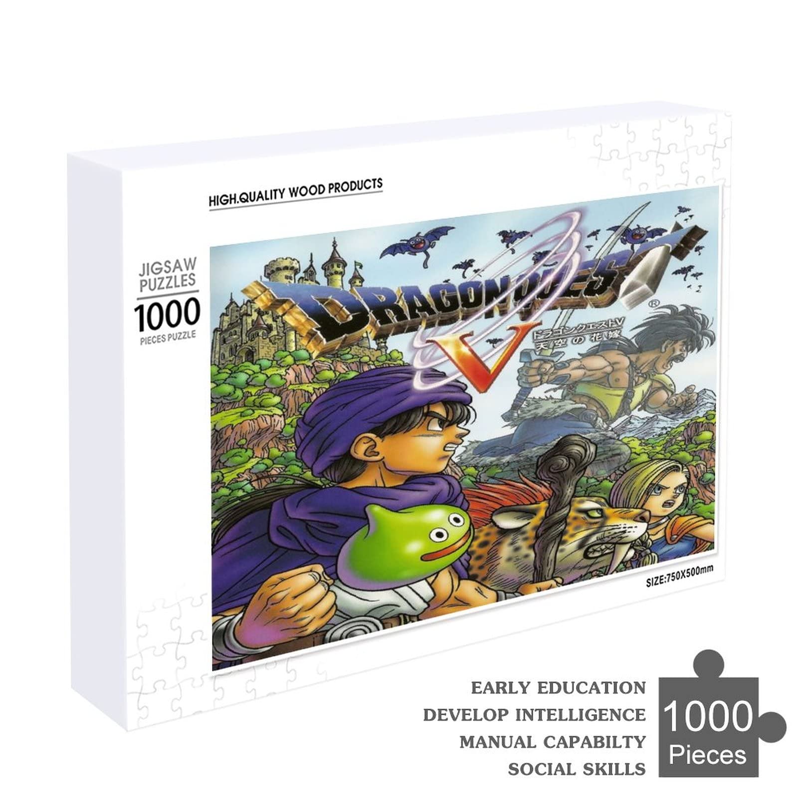 Amazon.co.jp: ドラゴンクエストV 天空の花嫁ジグソーパズル 300/500