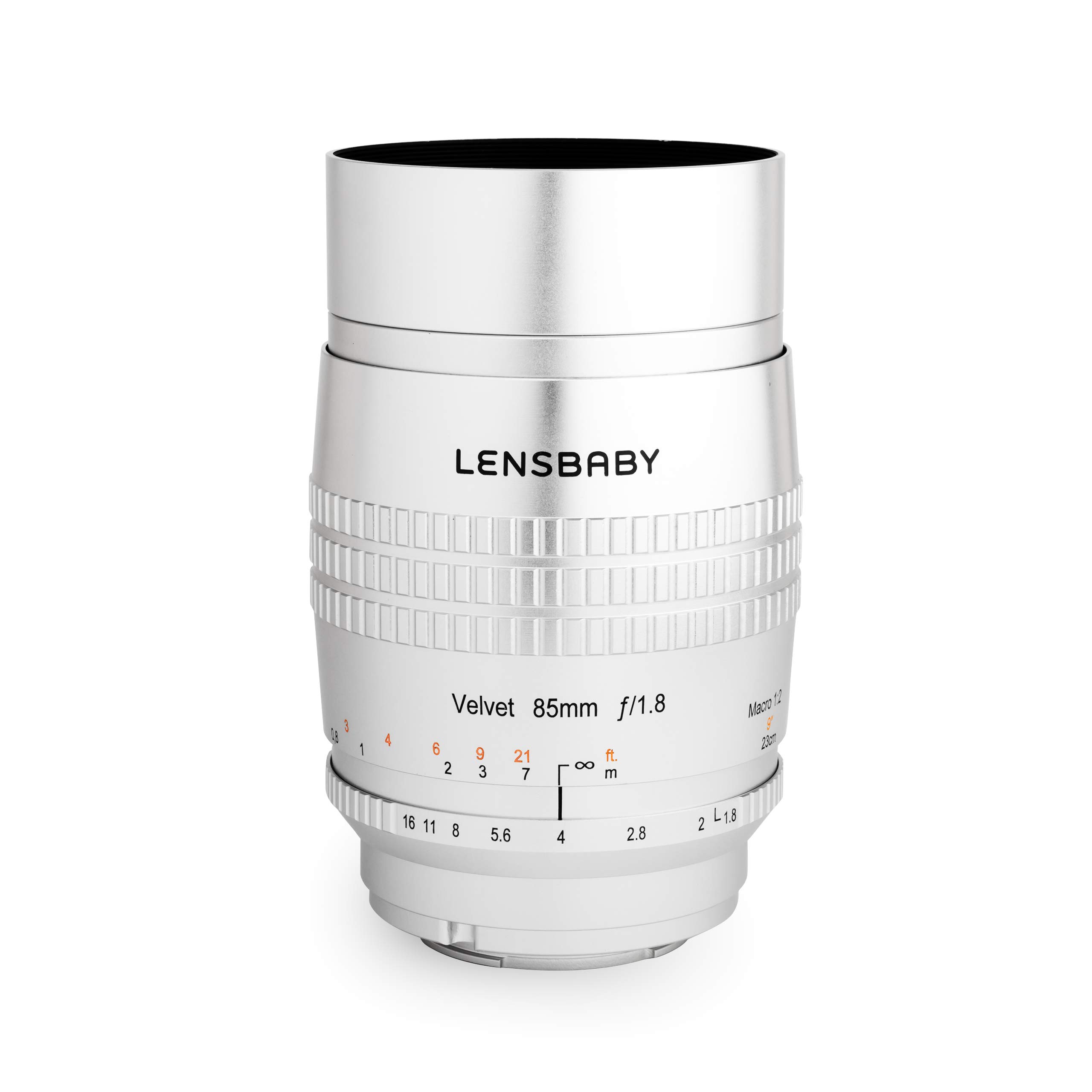Amazon.com : Lensbaby Velvet 85 Compatible with EF Mount (Silver