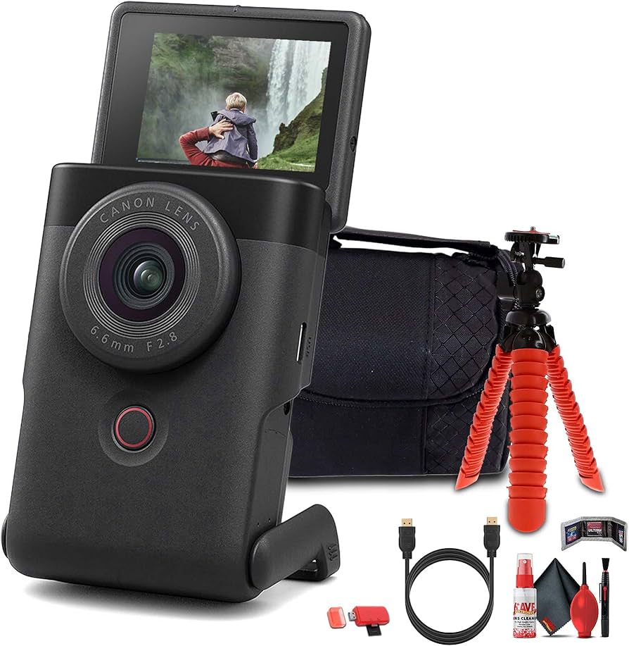 Amazon.com : Canon PowerShot V10 Content Creator Compact Vlogging