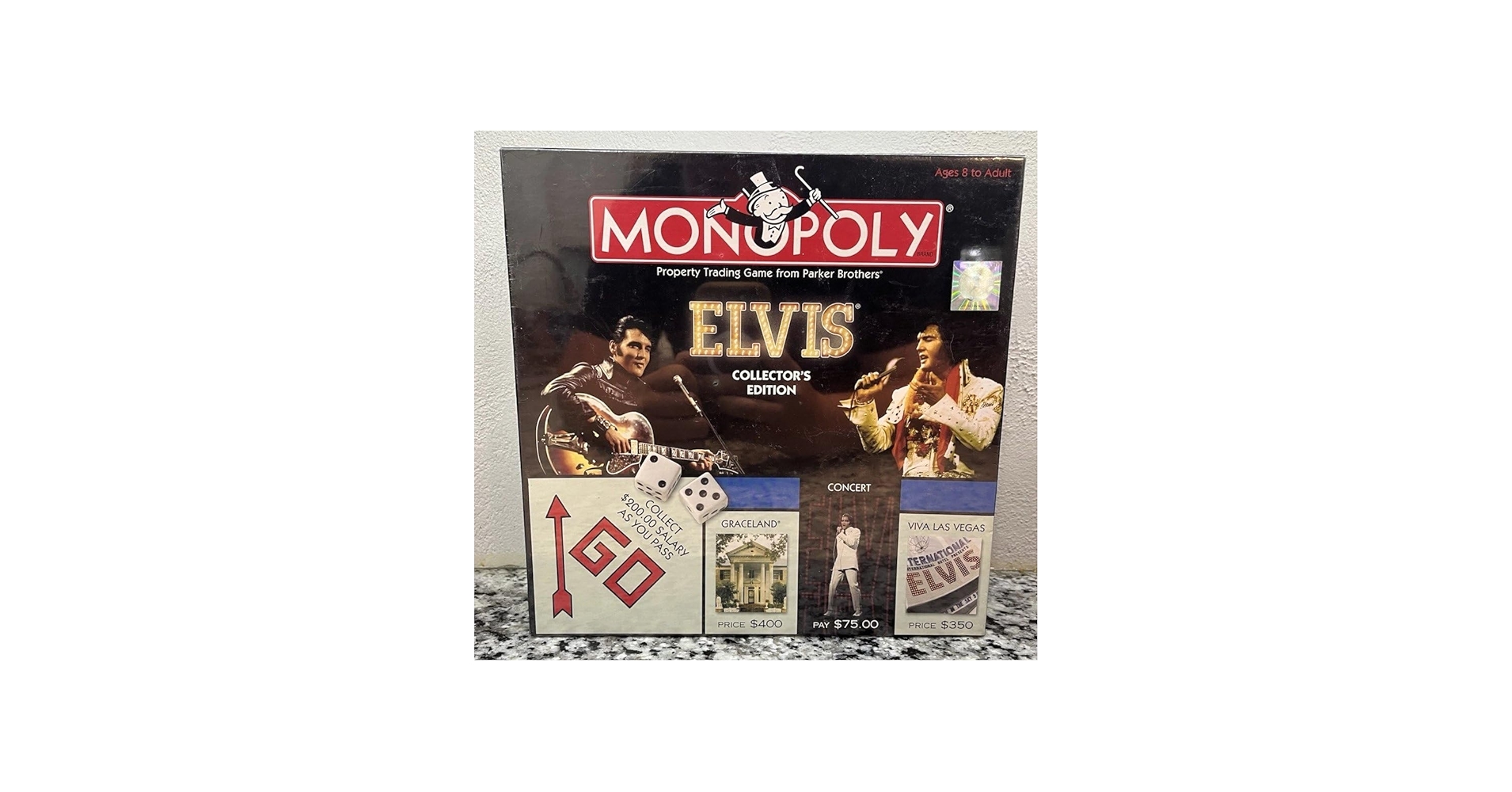 Amazon.com: Monopoly - Elvis Collector's Edition : Toys & Games