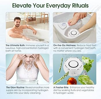 Amazon.com: Lovinity Hydrogen Bath Generator,Home H2 Bath Device