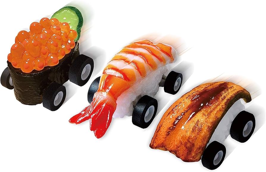 Amazon.co.jp: 寿司Boon 3個セット いくら・エビ・穴子 食品サンプル