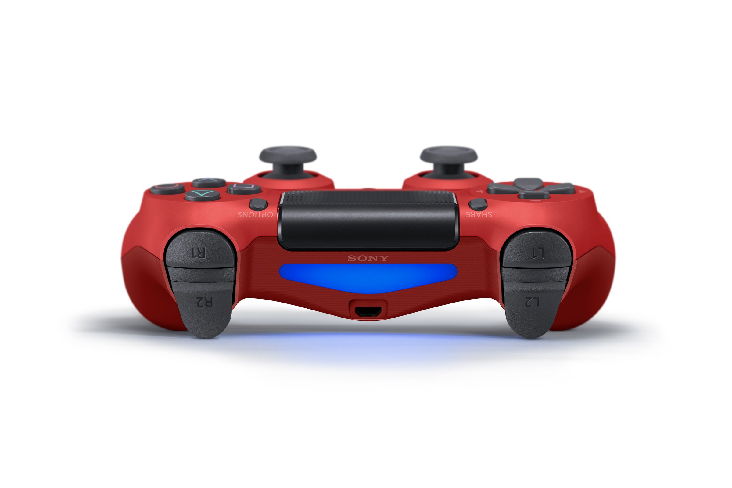 Amazon | 【純正品】ワイヤレスコントローラー (DUALSHOCK 4) マグマ