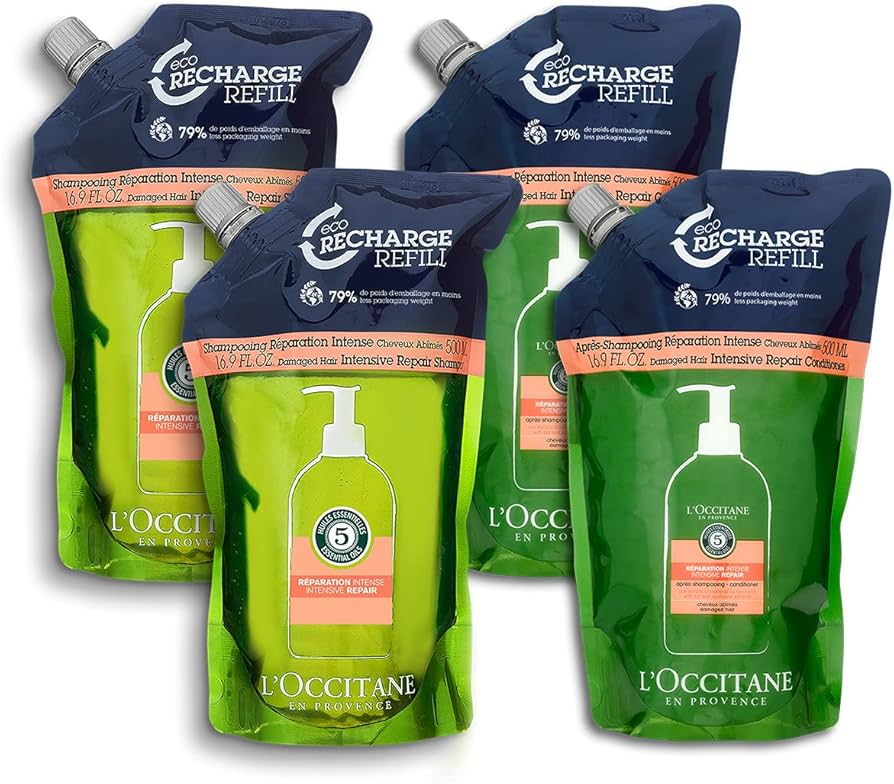 ロクシタン リペアリング シャンプー コンディショナー 500 ボトル