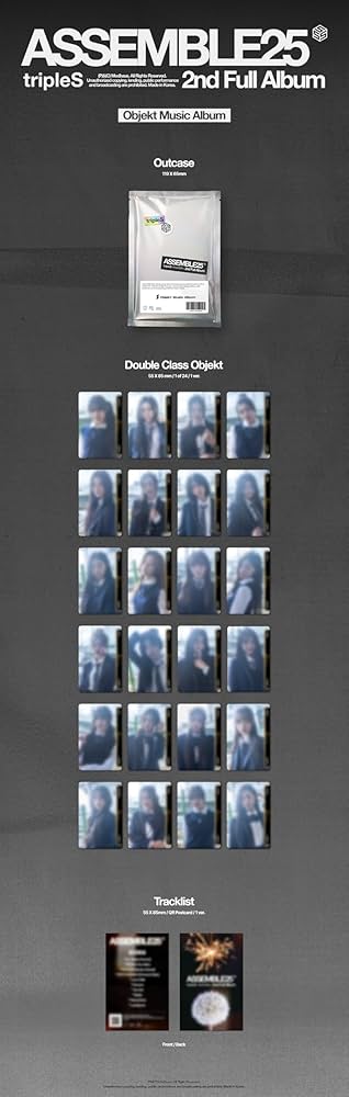 Amazon.com: tripleS ASSEMBLE25 2nd Album with Tracking Sealed TPS