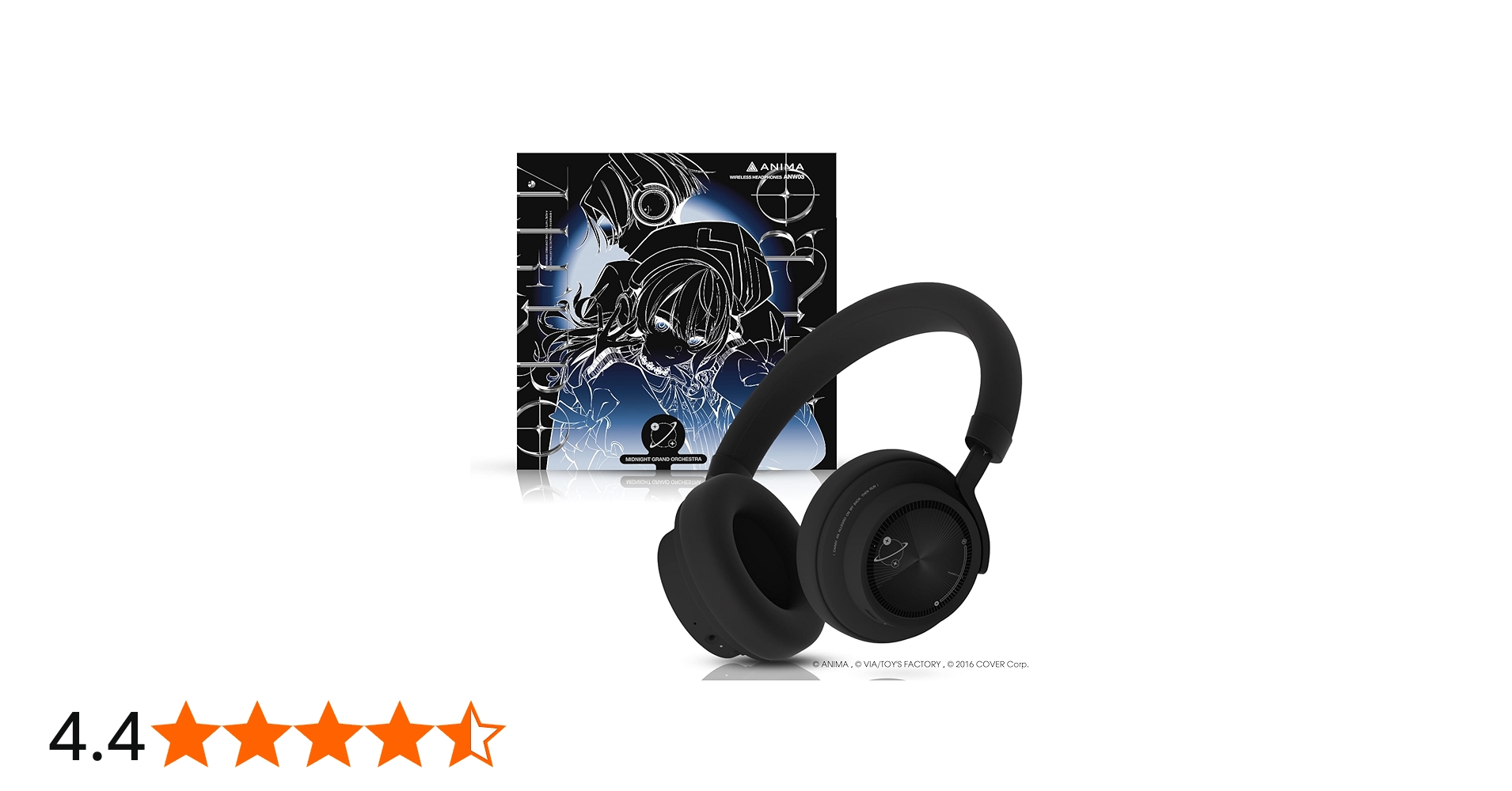 Amazon.co.jp: 【国内正規品】ANW03 ワイヤレスヘッドホン Midnight