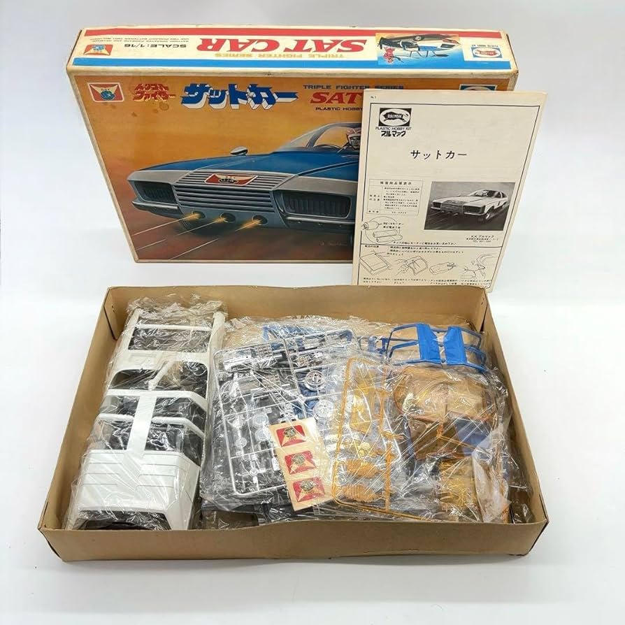 Amazon.co.jp: 当時品 1/16 ブルマァク トリプルファイター サットカー