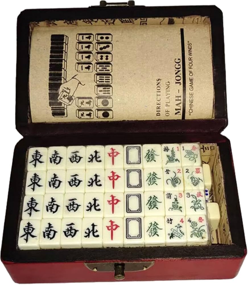 Amazon | DeeRace 麻雀牌セット 麻雀 ミニサイズセット マージャンパイ