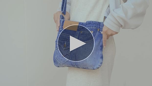 Amazon | UK Trident デニム ショルダーバッグ レディース 斜めがけ