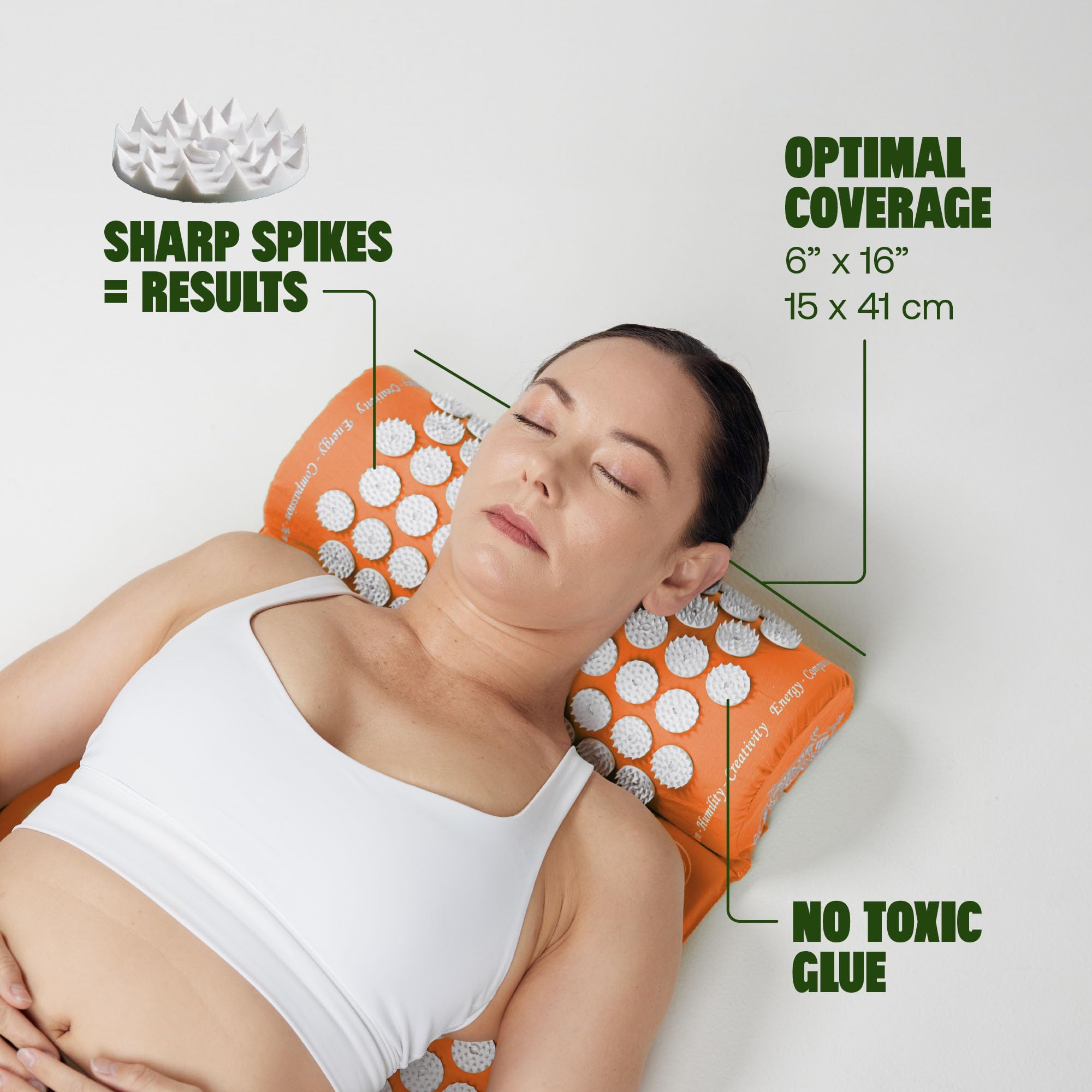 Amazon.co.jp: 【正規品】シャクティ 指圧枕 （レバル② オレンジ