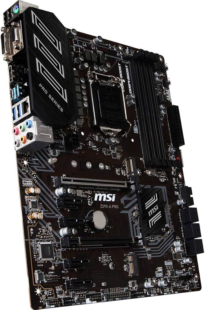 MSI Z390-A PRO LGA1151 (Intel 8th and 9th Gen) M.2 USB 3.1 Gen 2