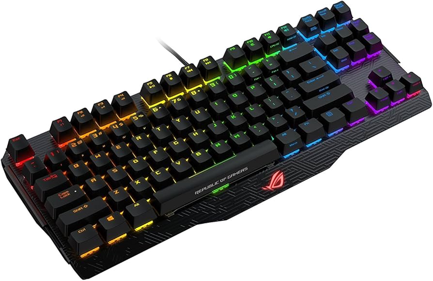 Amazon.com: ASUS RGB Mechanical Gaming Keyboard - M802 ROG