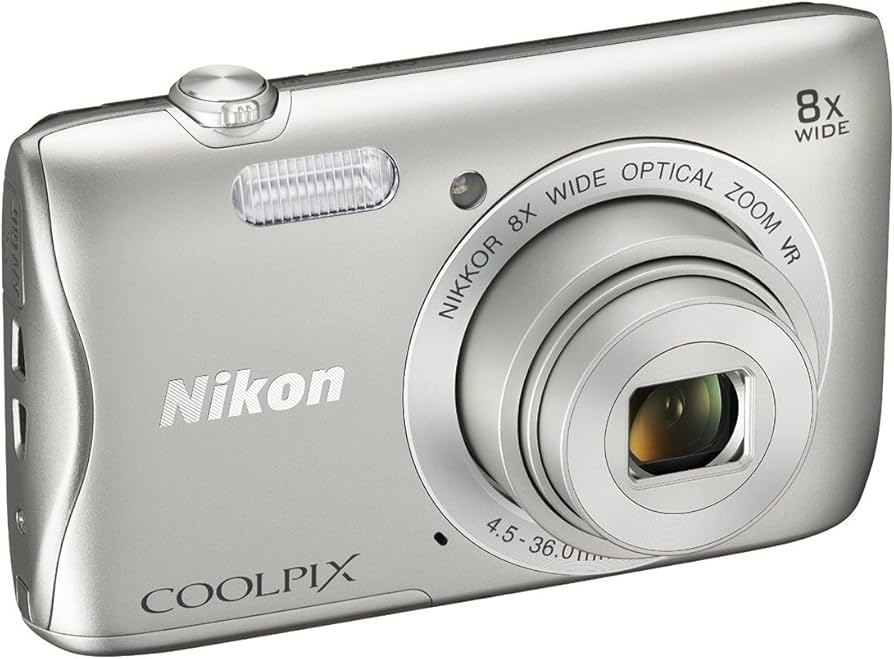 Amazon Canada: Nikon COOLPIX S3700 Digital Camera with 8X Optical