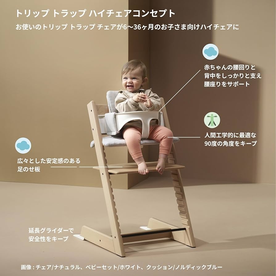 Amazon | Stokke(ストッケ)【公式】【セット商品】トリップトラップ