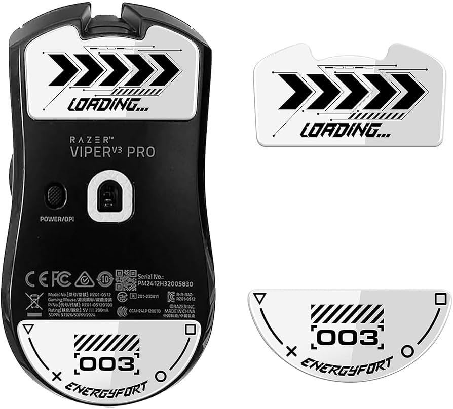 Amazon.co.jp: BRIMFORD マウスソール for Razer Viper V3 Pro ガラス