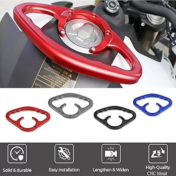 Amazon | 燃料ガソリンタンクハンドルオートバイリア乗客グラブバー