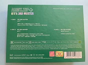 Amazon.co.jp: BTS 3rd Muster (Army.Zip+) [DVD] : DVD