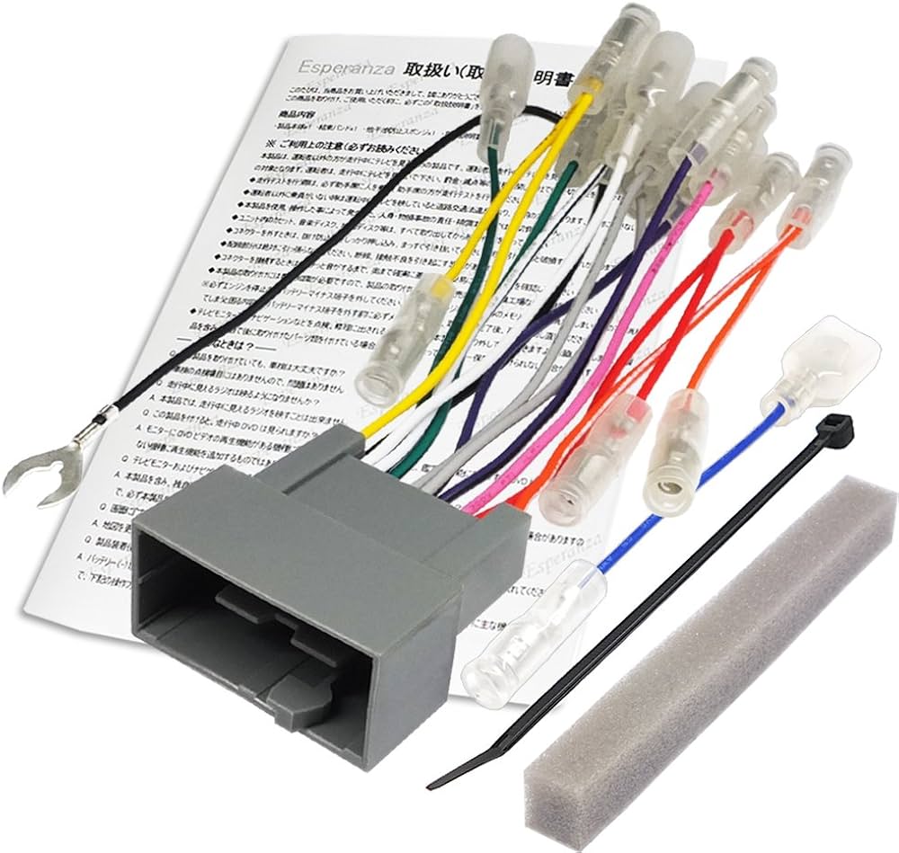 Amazon.co.jp: 【Esperanza】アルパイン ホンダ オーディオハーネス24P