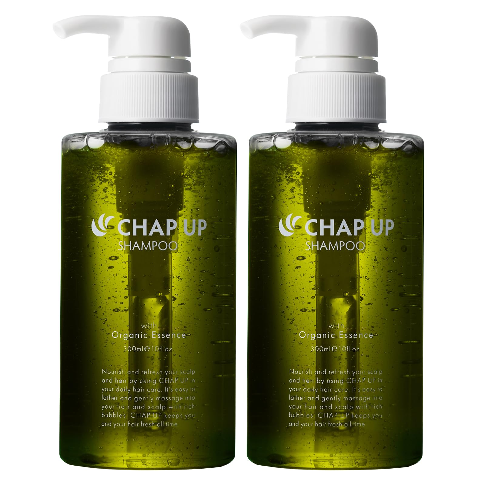 Amazon | チャップアップ （ CHAPUP ） CUシャンプー 300mL×2本 男性用